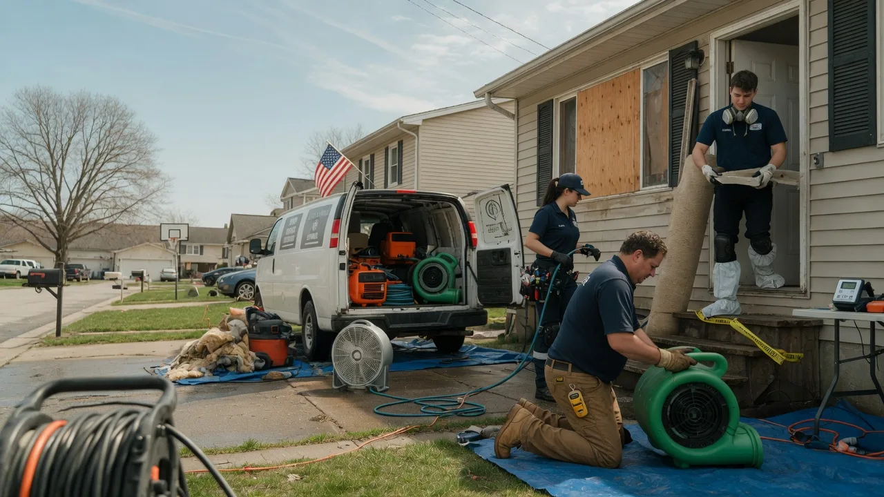 Water Damage Restoration in Adams, OK near me
